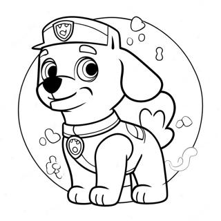Charmantes Paw Patrol Osterei Ausmalbild 119113 54148