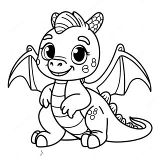 Baby Drache Ausmalbilder