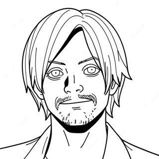 Sanji Ausmalbilder