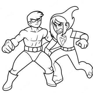 Danny Phantom Ausmalbilder