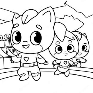 Pj Masks Nachtliches Abenteuer Ausmalbild 11998-1706