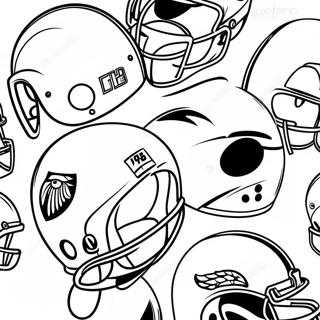 Bunte Nfl Helme Ausmalbild 120528-55251