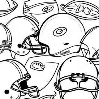 Bunte Nfl Helme Ausmalbild 120528-55252