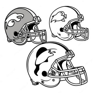 Vintage Nfl Helme Ausmalbild 120529-55253