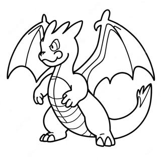 Charizard Im Kampf Ausmalbild 12083-2159