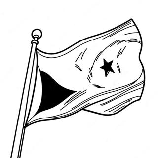 Flagge Von Palastina Ausmalbild 120988-55607