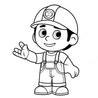 Handy Manny Ausmalbild 121425-56114