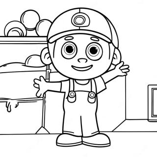 Handy Manny Ausmalbild 121425-56116