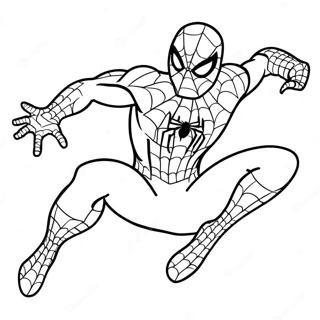 Spiderman Ausmalbild 121451-56135