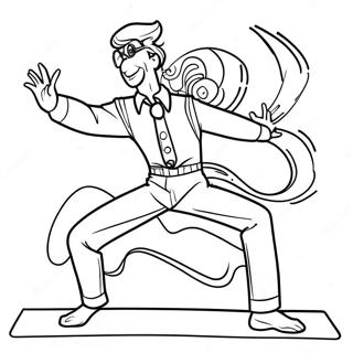 M3gan Tanzt Ausmalbild 121479-56162