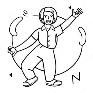 M3gan Tanzt Ausmalbild 121479-56163