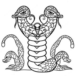 Hydra Ausmalbild 121579-56234