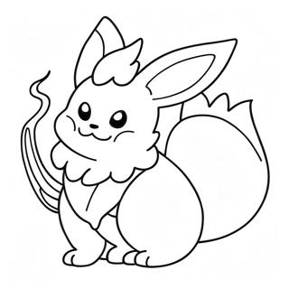 Flareon Ausmalbilder