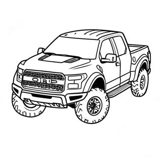 Ford Raptor Ausmalbilder