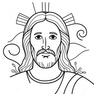 Jesus Liebt Dich Ausmalbild 122065-56613