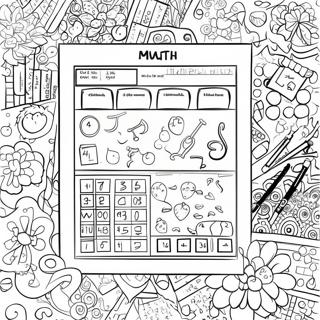 Mathe Arbeitsblatter 5 Klasse Ausmalbild 122219-56734