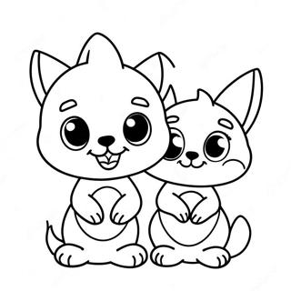 Frohliches Pomni Und Jax Ausmalbild 122275-56848