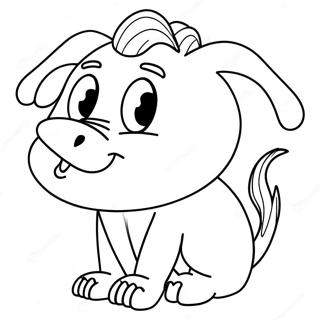 Albernes Hassliches Tier Ausmalbild 122399 56937