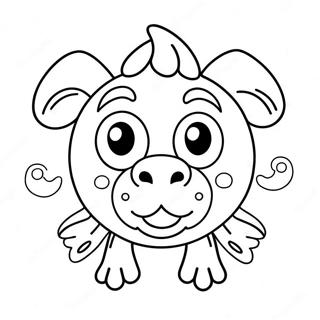 Albernes Hassliches Tier Ausmalbild 122399 56939