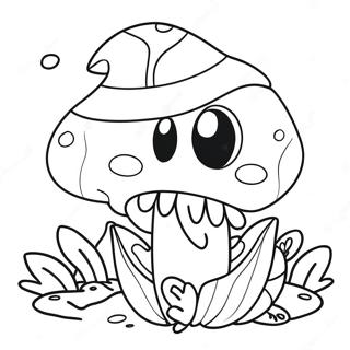 Niedliche Piranha Pflanze Ausmalbild 122631 57115