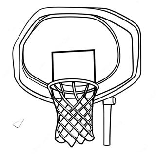 Basketballkorb Ausmalbilder