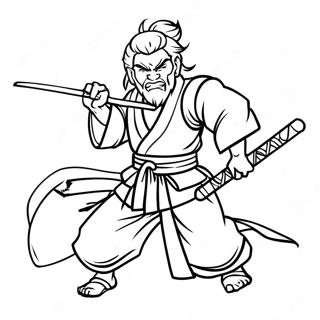 Tengen Uzui In Aktion Ausmalbild 123068-57456