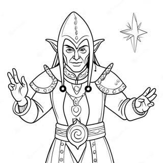 Eldar Seher Mit Psychischen Kraften Ausmalbild 123200-57563