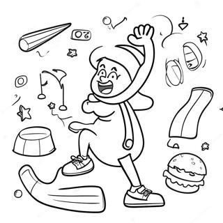 Spassige Sportaktivitaten Ausmalbild 123845 58066