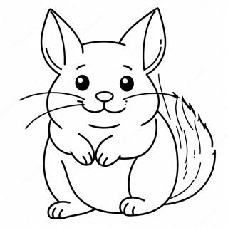 Chinchilla Ausmalbilder