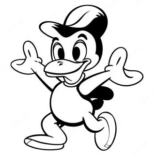 Silly Daffy Duck Tanzt Ausmalbild 123972 58161