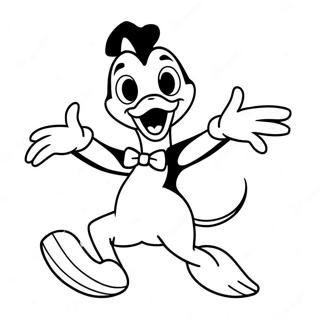 Silly Daffy Duck Tanzt Ausmalbild 123972 58162