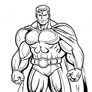 Glanzender Super Silber Charakter Ausmalbild 124071-58235