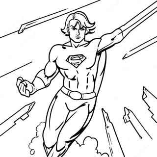 Super Silber In Aktion Ausmalbild 124072-58332