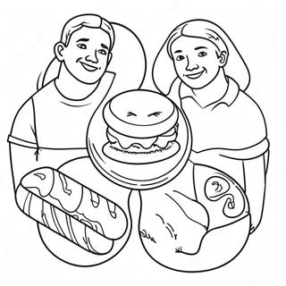 Inklusive Gemeinschaft Ausmalbild 124097 58254