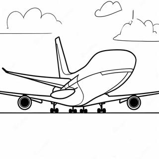 747 Flugzeug Beim Start Ausmalbild 124176 58414