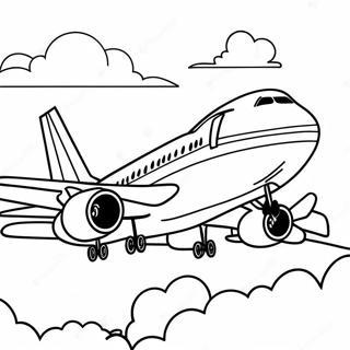 747 Flugzeug Beim Start Ausmalbild 124176 58416