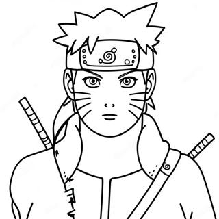 Naruto Shippuden Ausmalbild 124354-58541