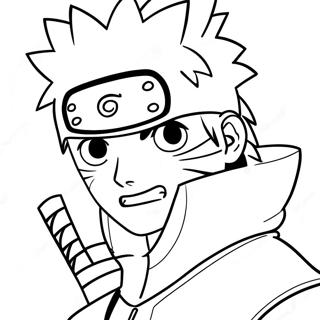 Naruto Shippuden Ausmalbild 124354-58544