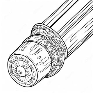 Lichtschwert Ausmalbilder