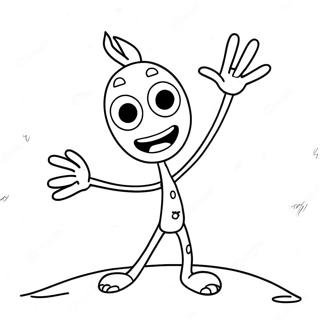 Forky In Einem Bunten Abenteuer Ausmalbild 125258-59251