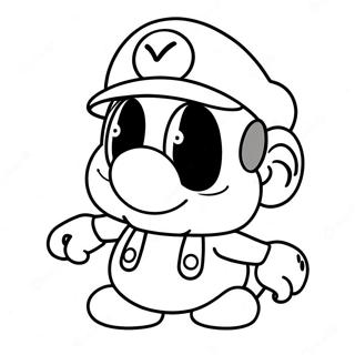 Cappy Mario Odyssey Ausmalbilder