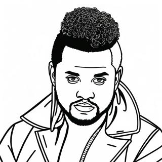 The Weeknd Ausmalbild 126468-60183