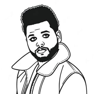 The Weeknd Ausmalbild 126468-60184