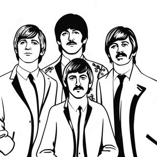 Beatles Ausmalbild 126701-60363