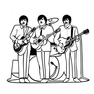 Beatles Im Konzert Ausmalbild 126703 60370