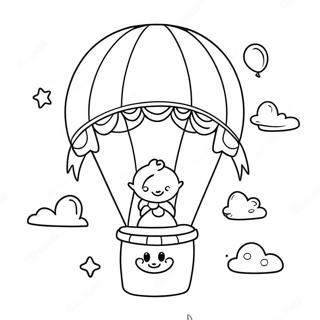 Spassiges Baby Shower Abc Ballon Ausmalbild 126756-60414
