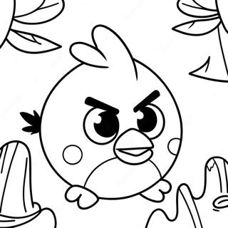 Roter Vogel Angry Birds Ausmalbild 126961-60567