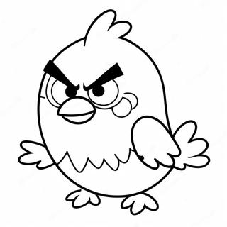Bomb Der Schwarzen Vogel Angry Birds Ausmalbild 126963-60575