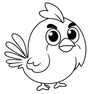 Stella Der Rosa Vogel Angry Birds Ausmalbild 126964-60577