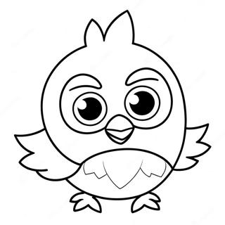 Stella Der Rosa Vogel Angry Birds Ausmalbild 126964-60580